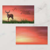 狩り、アウトドアおよびスポーツ用品の名刺 名刺 (正面/裏面)