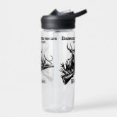 狩り ウォーターボトル (左面)