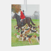 狩り ガラスオーナメント (正面右)