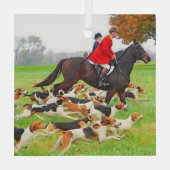 狩り ガラスオーナメント (裏面)