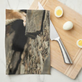 狩り キッチンタオル (四つ折り)