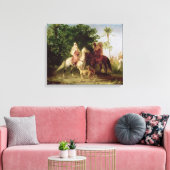 狩り キャンバスプリント (インサイチュ (リビング))