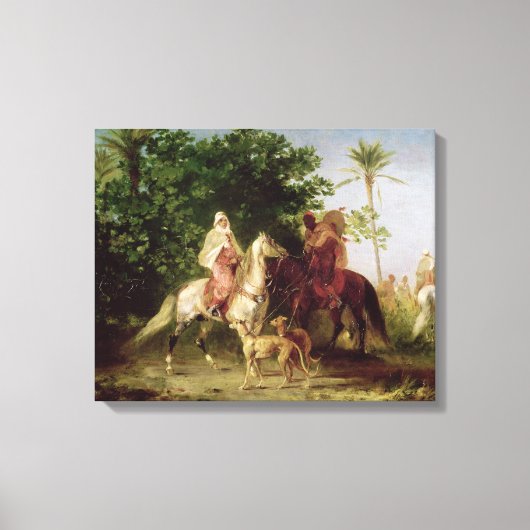 狩り キャンバスプリント (正面)