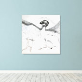 狩り キャンバスプリント (インサイチュ (ウッドフロア))