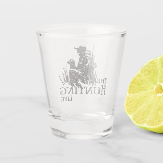 狩り ショットグラス (裏面)