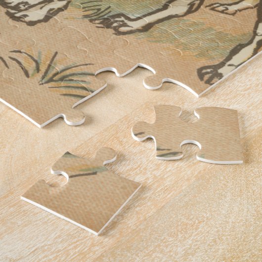 狩り ジグソーパズル (側面)