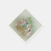 狩り スタンダードカクテルナプキン (角)