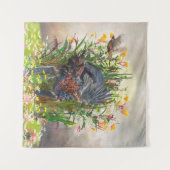 狩り タペストリー (正面(横))