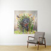 狩り タペストリー (インサイチュ)