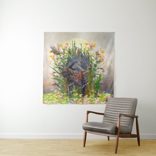 狩り タペストリー (インサイチュ)