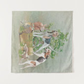 狩り タペストリー (正面(横))