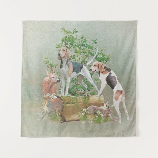 狩り タペストリー (正面)