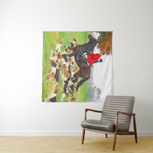 狩り タペストリー (インサイチュ(横))