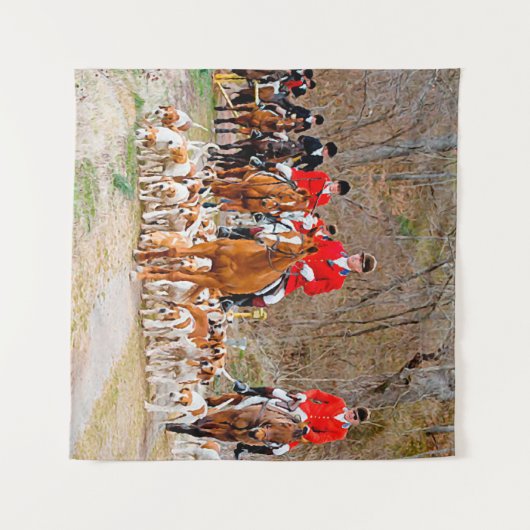 狩り タペストリー (正面(横))