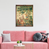 狩り、「テンチュールデヌーヴェル」より キャンバスプリント (インサイチュ (リビング))