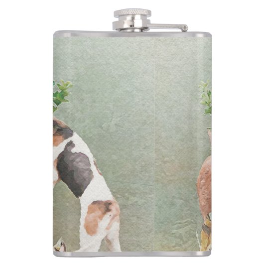 狩り フラスク (裏面)