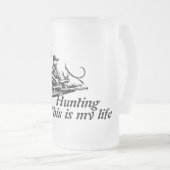 狩り フロストグラスビールジョッキ (正面右)