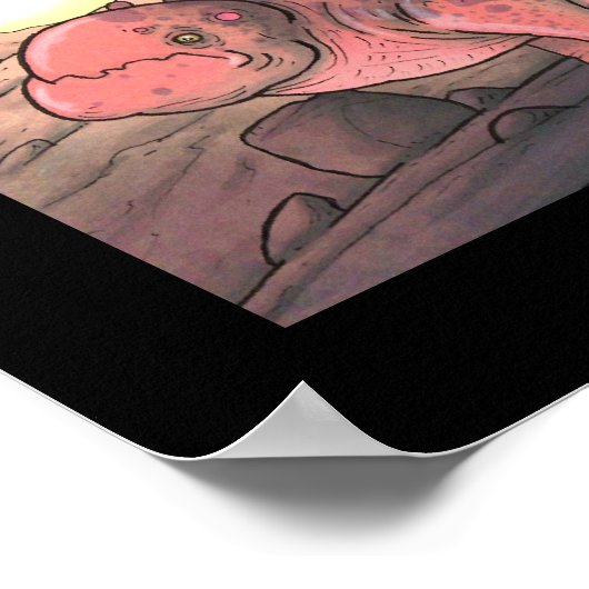 狩り ポスター (角)