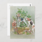 狩り ポストカード (正面/裏面)