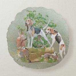 狩り ラウンドクッション