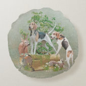 狩り ラウンドクッション (裏面)