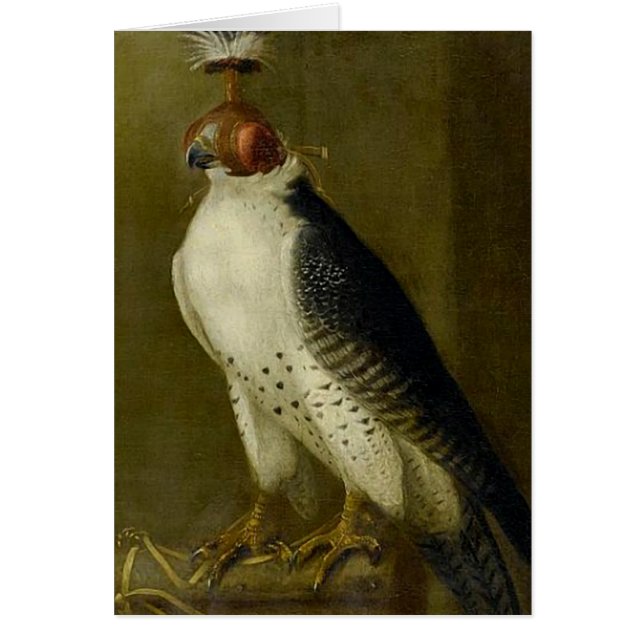 狩り《鳥》ハヤブサ- 17世紀 (正面)