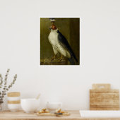 狩り《鳥》ハヤブサ- 17世紀 ポスター (キッチン)