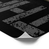 "狩り"鹿狩りカモフラージュ〔雄ジカの〕枝角ポスター ポスター (角)