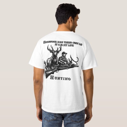 狩り Tシャツ (裏面フル)