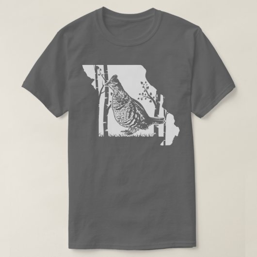 狩りPartridge Grouse (10) Tシャツ (デザイン正面)