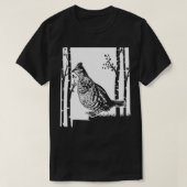 狩りPartridge Grouse (6) Tシャツ (デザイン正面)
