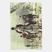 狩りTEATOWELのマスター キッチンタオル (縦)