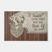 狩人と彼の親愛人生の新しい家 ドアマット (正面)