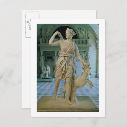 狩人のアルテミス、「その逆のダイアナ」として知られる ポストカード (正面/裏面)