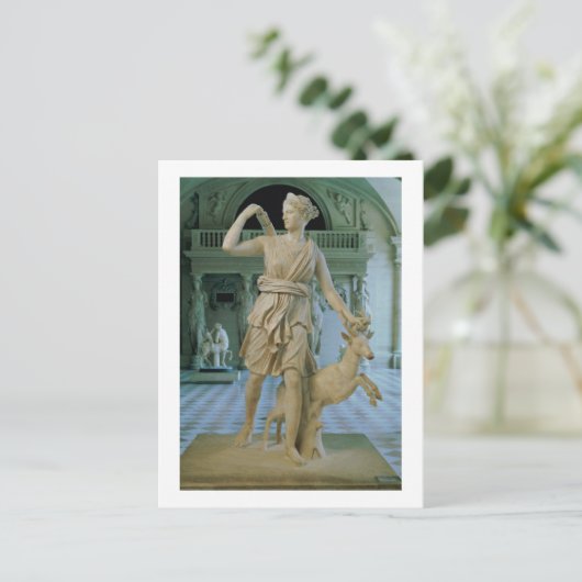 狩人のアルテミス、「その逆のダイアナ」として知られる ポストカード (スタンド正面)