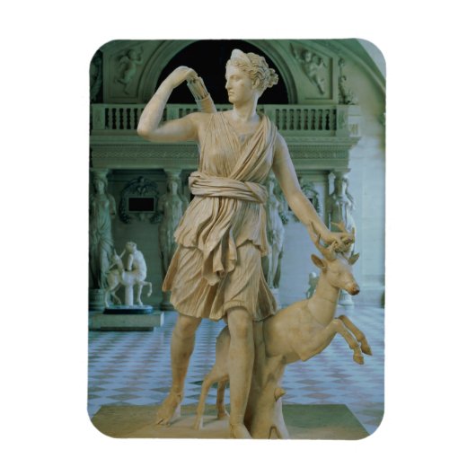 狩人のアルテミス、「その逆のダイアナ」として知られる マグネット (縦)