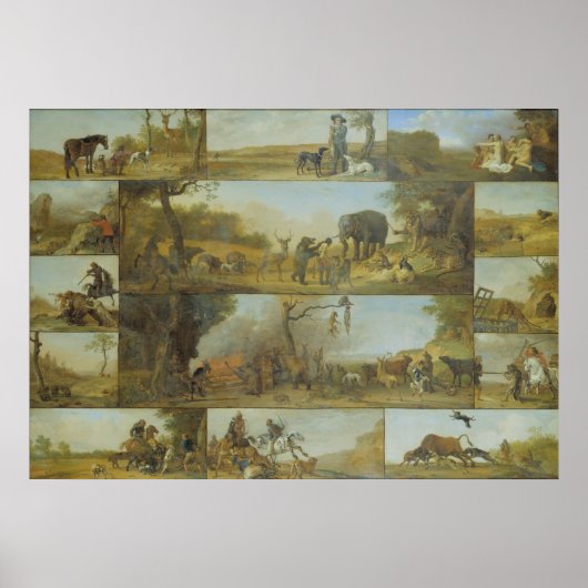 狩人の処罰 ポスター (正面)