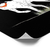 狩人用バード狩りEnglish Pointer dog Gr ポスター (角)