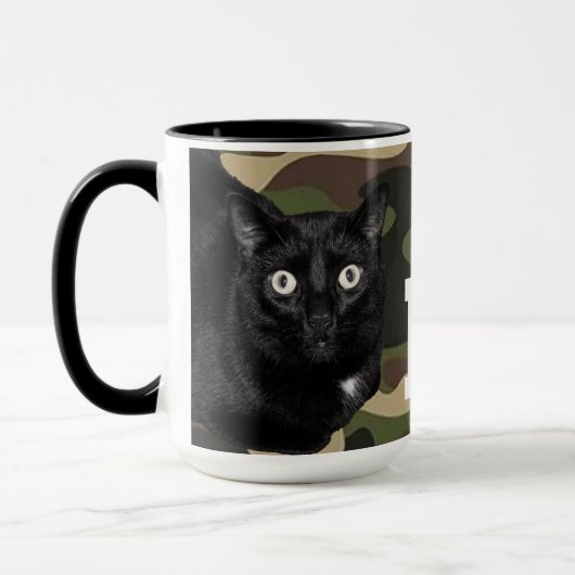 狩猟の神:オリオン迷彩マグカップ マグカップ (左)