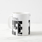 狩猟ライフ コーヒーマグカップ (正面左)