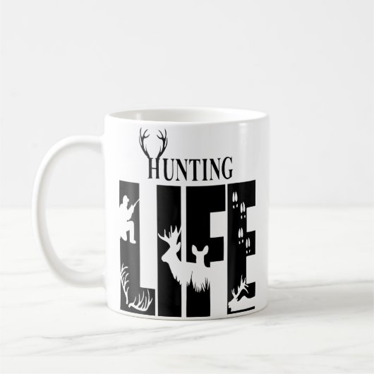 狩猟ライフ コーヒーマグカップ (左)