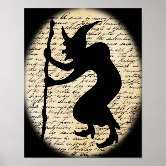 狩猟不気味魔女ポスター ポスター (正面)