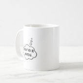 狩猟中が一番 コーヒーマグカップ (正面左)