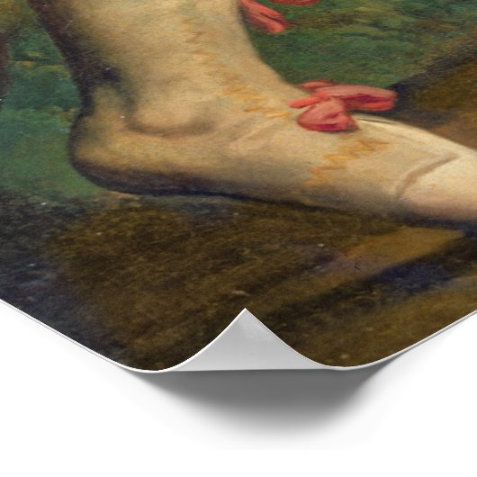 狩猟女神ダイアナとしてのモンテスパン夫人 ポスター (角)