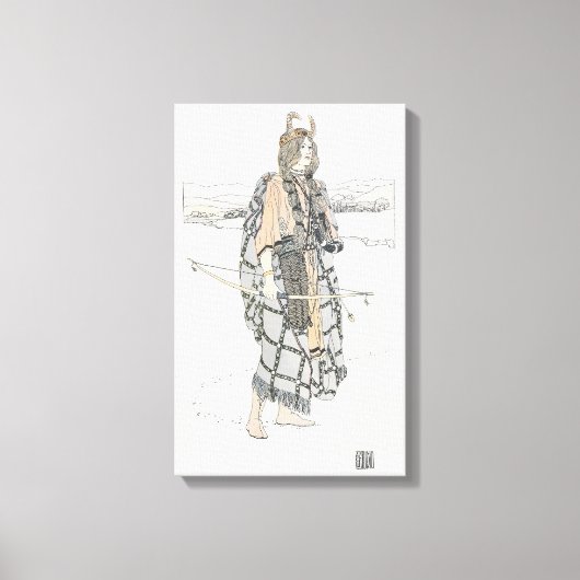 狩猟家（アン・マクベス） キャンバスプリント (正面)