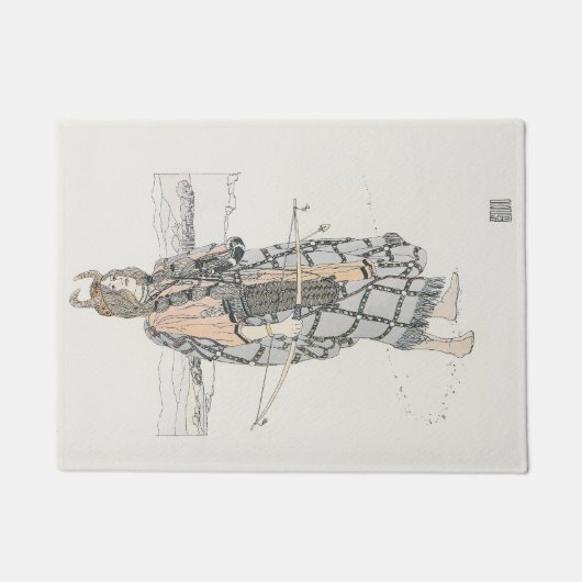 狩猟家（アン・マクベス） ドアマット (正面)