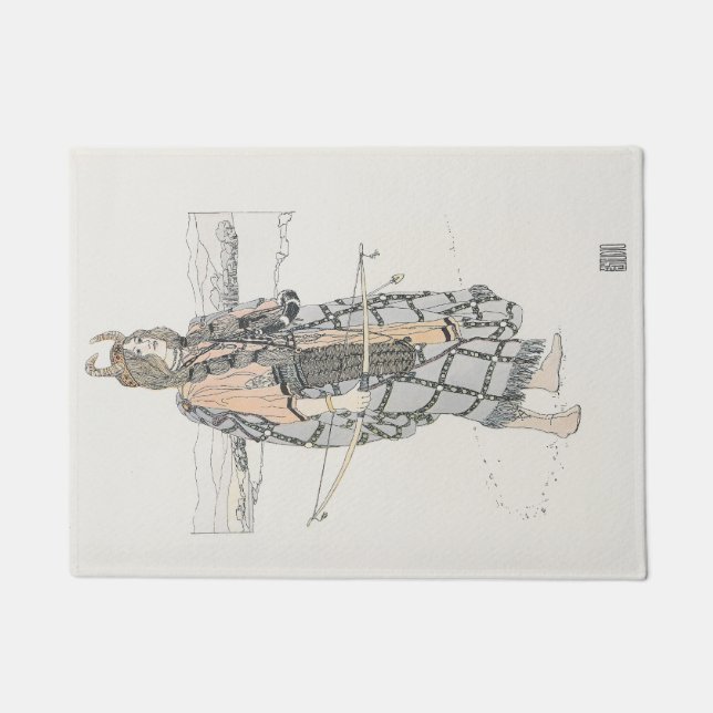 狩猟家（アン・マクベス） ドアマット (正面)