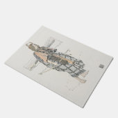 狩猟家（アン・マクベス） ドアマット (アングル)