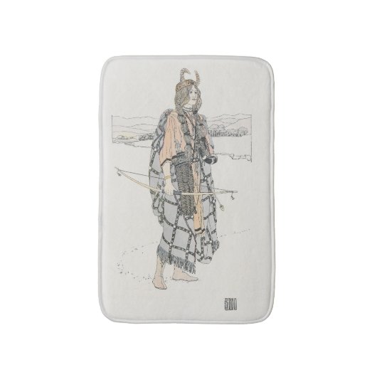 狩猟家（アン・マクベス） バスマット (正面縦)