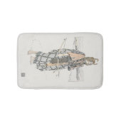 狩猟家（アン・マクベス） バスマット (正面)